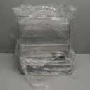 JollyPack 4 Pack Clear Stackable Storage Drawers, Easy to Assemble Multi-Use Bathroom Organizers and Storage, Suitable for Vanity, Bathroom, Makeup, Under Sink, Office, Kitchen and Pantry