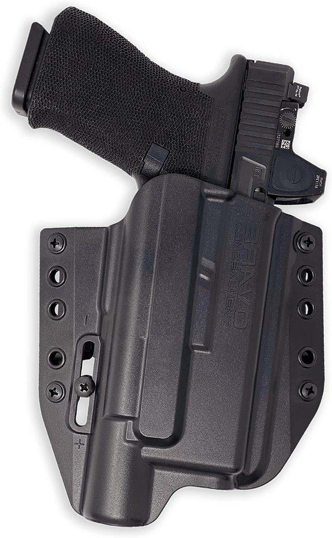 Holster for Glock 19 / 17 with Surefire X300 UA-UB - OWB Holster for Concealed Carry / Custom fit to Your Gun - Outside the Waistband - Comfort and Concealment - EDC - Pistol Holster - Gun Holster