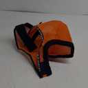 Harrison Howard All Round Mesh Horse Fly Mask UV Protective with Fleece Padded Edging Vibrant Orange L