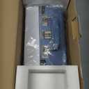 Vinyl Record Player Bluetooth Vintage Portable Suitcase Turntable with Built-in Speakers 3-Speed Belt-Driven Record Player Support RCA Output and Headphone Output