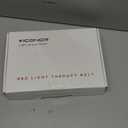 Red Light Therapy Belt for Body Infrared Light Therapy Devices Near Infrared Wrap Pad Timer Remote Control for Back Waist Muscle