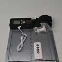 Large Size Automatic Chicken Coop Door Solar - Powered Auto Chicken Door Opener, Timer Modes for Safe and Convenient Chicken Keeping with Intelligent Obstacle Sensors, Remote Control, 14.2"H x 10.83"L (Grey)