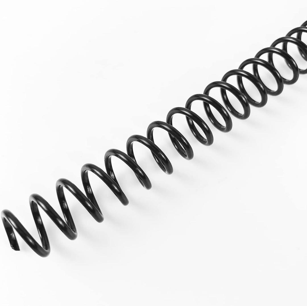 16 Pack Plastic Spiral Binding Coils