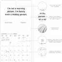 Graphique 2026 Punch Today in the Face Wall Calendar | 12 x 12 | Thick Paper | Home & Office Organizer | Large Monthly Grid | 3 Languages & Marked Holidays | 4 Month Preview Page for 2027