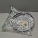 LekDrok 10 Inch Microwave Food Cover & Collapsible Silicone Mat  Splatter Guard, Plate Holder & Kitchen Colander for Meal Prep, Charcoal