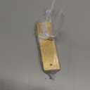 Uxcell 2Pcs Self-Stick Sliding Door Pulls, 4 Inch Aluminum Alloy Recessed Finger Flush Pulls Rectangle Sliding Door Handles for Glass Doors Windows Drawers Dressers Cabinets, Matte Gold