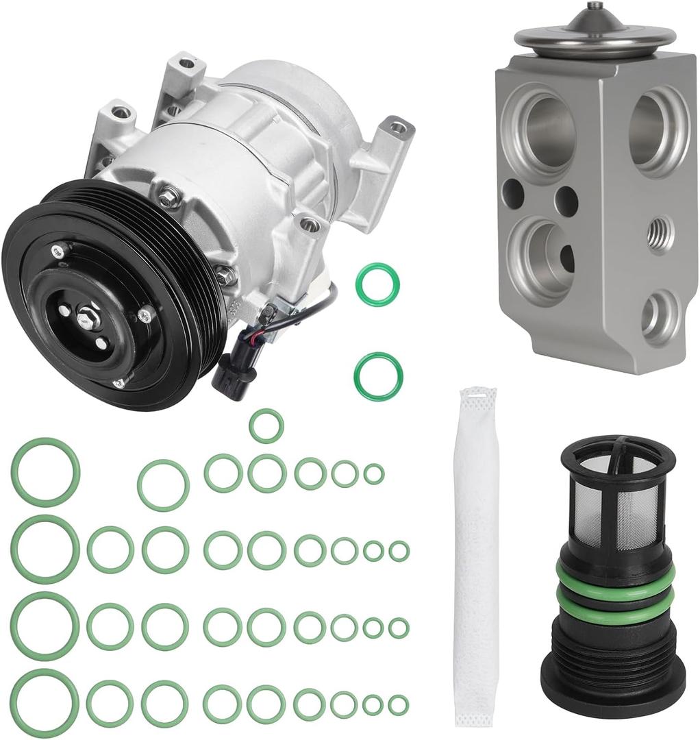 TadaMark A/C Air Conditioner Compressor Repair Kit Fit for Hyundai for Accent 1.6L 2014-2017 fit for KT-4705