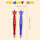 Tenceur Star Ballpoint Pens Bulk Motivational Quote Pens Teacher Appreciation Gifts Graduation Gift for Teacher Home Office School Supplies Party Favor(Bright Color)