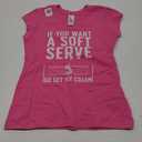 Volleyball Art For Women Girls College Volleyball Players T-Shirt (Small,  Pink Heather )