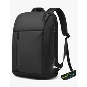 BANGE Travel Backpacks, Overnight Laptop Carry-On Backpack for Airplanes, Waterproof 15.6 inch Laptop Backpack for Men and Women, Black 