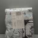 RUGICI Boho Washable Area Rug 6x9, Spill-Proof Surface, Non-Slip Backin, Low Pile Faux Wool Large Printed Rugs for Living Room, Bedroom, Ding Room, Entryway and Home Decor (Cyan, 6x9)