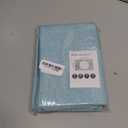 Home Brilliant Cloth Placemats Set of 4 for Holiday Dinner Linen Placemat Heat Resistant Dining Table Place Mats for Kitchen Table, 13 x 19 inches, Teal