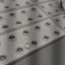 Peggy Kitchen Drawer Cupboard Organizer Tray - Adjustable Storage System For Food Containers, Cookware, Serveware, Utensils and More, White (Medium Set of 2)