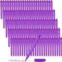 Fuutreo 180 Pcs Highlighters Bulk Bright Color Highlighter Dry Quickly Safe Chisel Tip Highlighter Marker for Adults Kids Home School Office (Purple)