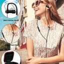 3.5mm Headphone Over-Ear Hook Wired Earbuds for Moto G Power Pure Play/Chromebook Laptop Back to School Supply PC Headset Noise Canceling in-Ear Jack Earphone for iPad/Samsung A15 A14 A13 A12 A42 A03s