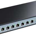 S
SODOLA 8 Port 2.5G Web Managed PoE Switch 120W | 1X 10G SFP+ & 8 x 2.5GBase-T Ports, Max 90W Output, IEEE802.3af/ at/ bt, Desktop & Wall Mount 2.5GbE Network Switch