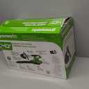 Greenworks 40V (230 MPH / 505 CFM) Cordless Brushless Leaf Blower/Vacuum with Bag, High Power, Lightweight & Quiet for Yard Debris Cleanup, Includes 5.0Ah Battery & Charger