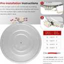 WB30T10130 Range 12 inch Dual Haliant Surface Element by puxyblue - Fit for GE Range Element - 12"/9" Dual Radiant Surface Element Replace AP4344395, PS2321564, AH2321564
