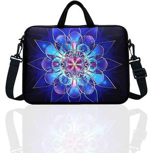 10-Inch Laptop Shoulder Bag Sleeve Case with padded handle for 9.6” 9.7" 10" 10.1" 10.5" Ipad/Netbook/Tablet/Reader (Blue