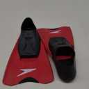 Speedo Unisex Adult Swim Training Fin Switchblade (XS - Youth Shoe Size 4-5 | Women's Shoe Size 5-6, Black/Red Frustration Free Packaging)