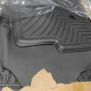 OEDRO Floor Mats & Trunk Mat with Backrest Mat Fit for Honda Pilot 2026 2025-2023,Custom Fit TPE All Weather Floor Liners, Back Seat Protector Accessories