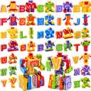 JOYIN Alphabet Robots Toys for Kids, ABC Learning Toys, Alphabots, Letters, Toddlers Education Toy, Carnival Prizes, Christmas, Treasure Box and Prize for Classroom
