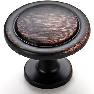 Ravinte 30 Pack 1-1/4 inch Kitchen/ Dresser/ Drawer Oil-Rubbed Bronze Pulls, Door Handles Knobs
