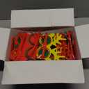 30Pcs Christmas Glitter Glasses Frames for Kids, Christmas Eyeglasses Holiday Party Glasses Frames Christmas Decoration Accessories for Christmas Parties Holiday Favors Photo Booth(One Size Fits All)