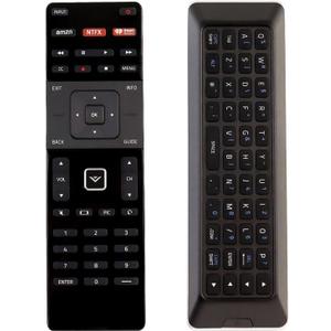 New XRT500 LED TV Remote Replacement with Keyboard fit for VIZIO TV M422I-B1 M492I-B2 M502I-B1 M552I-B2 M602I-B3 M652I-B2 M702I-B3 P502UI-B1 P502UI-B1E P552UI-B2 P602UI-B3 P702UI-B3 (Bk: 500-1)