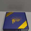 Farmhouse Oak 9" Lazy Susan Turntable Organizer for Cabinet, Round Wooden Lazy Susan Organization and Storage for Dining Table, Pantry, Kitchen, Countertop, Cupboard,Home Decor, Walnut Wood