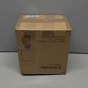 14.25" Small Table Lamp for Living Room Farmhouse Bedside Resin Single Lamp with Gold Owl Lamp Shape for Bedroom Retro Rustic Nightstand Lamp