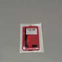 Aiyo Fashion Women Small Wristlet Keychain Wallet Slim Minimalist Lanyard Card Case Holder ID Case Wallet with Detachable Keychain Wristlet (A-Red)