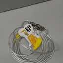 Petest 15ft Reflective Tie-Out Cable for Large Dogs Up to 90 Pounds (Yellow & Silver)