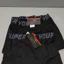 YOUTH BRIEF W/BASEBALL CUP BLACK 2PCS AND YOUPER SOFT CUP (Medium, Black)