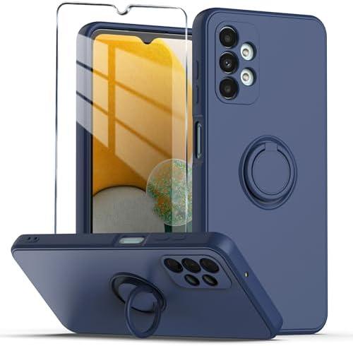 Amazon.com: Mocotto Compatible with Phone 3 Pro Phone Case, with Tempered Glass Screen Protector,Slim Soft Liquid Silicone Cover Blue : Cell Phones & Accessories