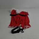 Avidlove Womens Christmas Lingerie Red Santa Babydolls Chemises Set, XXL