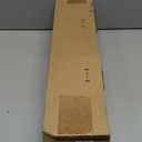 MODE Premium Collection Side Mount 1 1/8" Diameter Curtain Rod Set of Two with Brushed Gold End Cap Finials and Steel Wall Mounted 12 to 20 Adjustable Curtain Rods, Brushed Gold (Fits 12"-20" wide windows)