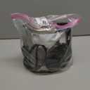 Amazon Basics Electric Kettle with Glass Carafe for Tea and Coffee, BPA-Free, Fast Boiling, Auto Shut-Off, 1.7 Liter, 1500W, Black and Silver (1.8 Quarts)