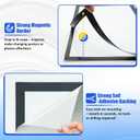 Magnetic Sign Holder & Picture Frame 8.5 x 11, 12 Pack