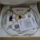 20 Inch Gold Crystal Fandelier Ceiling Fan with Light, Mid Century Gold Fandelier Ceiling Fans with Lights Remote Control, French Country Chandelier with 6 Speeds for Bedroom, Nursery, Living Room