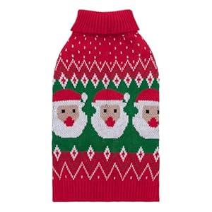 CuteBone Christmas Dog Sweater for Small and Medium Dogs, Pet Winter Clothes Pullover Coat for Chihuahua Yorkie Teacup DS98L