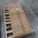 WAOWAO 71" Extra Tall Cat Pet Gate 29.92-61.42" Wide Pressure Mounted Walk Through Swing Auto Close Safety Black Metal Dog Pet Puppy Cat for Indoor Stairs,Doorways