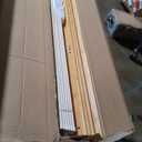 ZINUS Moiz Deluxe Wood Platform Bed Frame, Wood Slat Support, No Box Spring Needed, Easy Assembly, Natural, Full