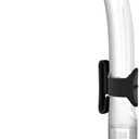 Mares Unisex Adults Ergo Dry Snorkel - Durable Lightweight Scuba Diving & Snorkeling Gear with Dry Top & Ergonomic Mouthpiece (Clear)