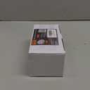 BESTTEN Keyed Entry Door Knob with Lock, Interior and Exterior Door Lock, Standard Ball, Satin Nickel