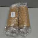 shells 120 Pcs Cork Coaster for Drinks 3.5 Inch Round Edge Coasters Bulk Absorbent Heat Resistant Coasters Blank Reusable Tea or Coffee Cork Coaster for Glass Cup Mug Office Home Table Decor, Wood