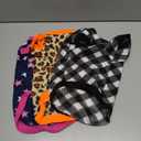 3 Pcs Dog Fleece Sweaters for Small Dog Winter Clothes Soft Fleece Puppy Clothes Warm Shirt Colorful Thickening Pajamas Outfits for Small Pets Cat Pup Chihuahua Teddy, L