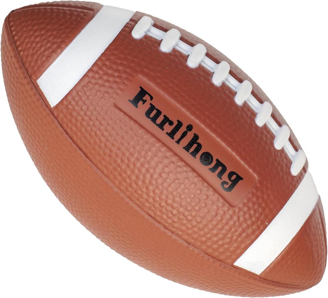 Furlihong 6" Mini Training Footballs, Only for 389BH Football Machine, 4 per Pack