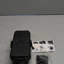 Hrensaw Small Weatherproof Electrical Connection Box(Inner 5.5 x 3 x 2.2inch),Outdoor Electrical Box,Waterproof Extension Cord Covers for Plug, Extension Cables, Holiday Lights,Black