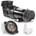 Above Ground Swimming Pool Pump 2-Speed Pump Spa 1.5" inch High Flow 1.5HP